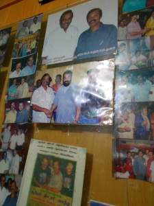 Kamal Hassan, Rajnikanth, and Mallya at Amma Mess